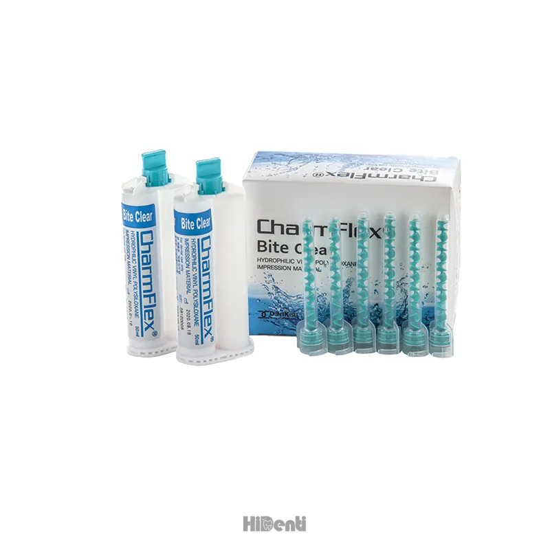 charm flex bite clear dentkist ماده ثبت بایت CharmFlex Bite Fast-Bite Clear دنتکیست Dentkist